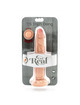 Dildo Realístico Get Real Dual Densidade Bege 19 cm,D-234578