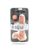 Get real - dual density dildo 12 cm con testiculos natural