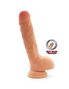 Dildo Realístico Get Real Dual Densidade Bege 25,5 cm,D-234581