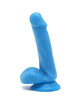 Get real - happy dicks dildo 12 cm con testiculos azul