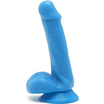 get real - happy dicks dildo 12 cm balls blue D-234586