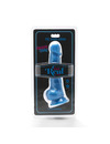 get real - happy dicks 19 cm with balls blue D-234588