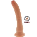 Dildo Realístico Get Real Dual Density com Testículos Bege 20,5 cm