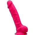 alive - adam l realistic penis fuchsia 19 cm