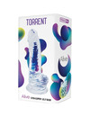 Dildo Realístico Alive Torrent Transparente 20.6 cm,D-237145