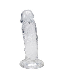 Dildo Realístico Alive Majestic Transparente 14.7 cm