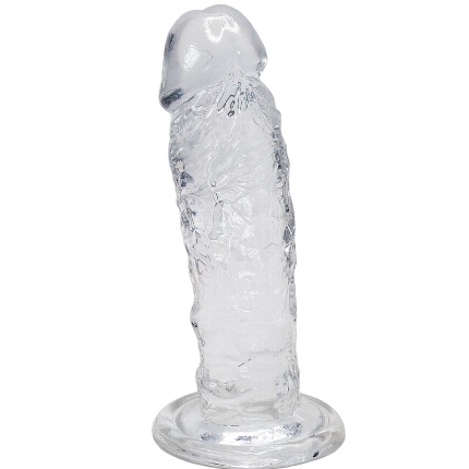 alive - majestic pene realistico transparente 14.7 cm