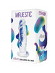 Alive - majestic pene realistico transparente 14.7 cm
