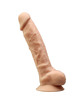 Dildo Realístico SileXD com Testículos Bege 23 cm,D-237229