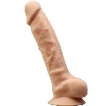 Dildo Realístico SileXD com Testículos Bege 23 cm