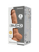 silexd - model 1 realistic penis premium silexpan silicone caramel 23 cm D-237230