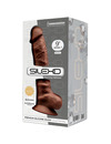 silexd - model 1 realistic penis premium silexpan silicone brown 23 cm D-237231