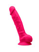 silexd - modelo 1 pene realistico silicona premium silexpan fucsia 23 cm