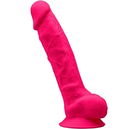 silexd - model 1 realistic penis premium silexpan silicone fuchsia 23 cm D-237232