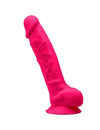 silexd - model 1 realistic penis premium silexpan silicone fuchsia 23 cm D-237232