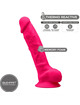 silexd - model 1 realistic penis premium silexpan silicone fuchsia 23 cm D-237232