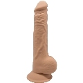 silexd - model 1 realistic penis premium silexpan silicone caramel 24 cm