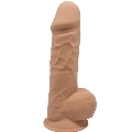 silexd - model 1 realistic penis premium silexpan silicone caramel 21.5 cm