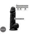 silexd - model 1 realistic penis premium silexpan silicone black 21.5 cm D-237251