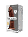 silexd - model 2 realistic penis premium silexpan silicone brown 23 cm D-237254