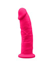 silexd - model 2 realistic penis premium silexpan silicone fuchsia 23 cm D-237255