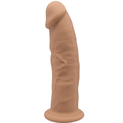 silexd - modelo 2 pene realistico silicona premium silexpan caramelo 19 cm