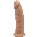 silexd - model 2 realistic penis premium silexpan silicone caramel 19 cm