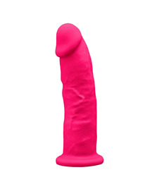 silexd - modelo 2 pene realistico silicona premium silexpan fucsia 19 cm