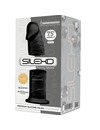 Dildo Realístico SileXD Preto 19 cm,D-237261