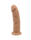 silexd - model 2 realistic penis premium silexpan silicone caramel 15 cm D-237263