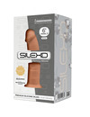silexd - model 2 realistic penis premium silexpan silicone caramel 15 cm D-237263