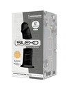 silexd - model 2 realistic penis premium silexpan silicone black 15 cm D-237266