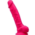 silexd - model 1 realistic penis premium silexpan silicone fuchsia 20 cm