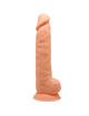 Dildo Realístico SileXD com Testículos Bege 26.6 cm