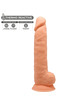 Dildo Realístico SileXD com Testículos Bege 26.6 cm,D-237271