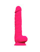 silexd - modelo 1 pene realistico silicona premium silexpan fucsia 38 cm