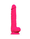 Dildo Realístico SileXD com Testículos Rosa 38 cm,D-237272