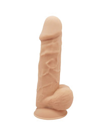 silexd - modelo 1 pene realistico vibrador silicona premium silexpan control remoto 21.8 cm