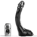 Dildo Realístico All Black Fisting Preto 29 cm