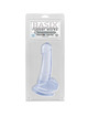 Dildo Realístico Basix Jelly Transparente 18 cm,PD4308-20