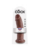 Dildo Realístico King Cock Erect Castanho 25.4 cm,PD5505-29