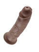 Dildo Realístico King Cock Erect Castanho 25.4 cm,PD5505-29