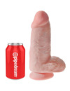 Dildo Realístico King Cock Chubby Bege 23 cm,PD553221