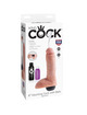 Dildo Realístico King Cock com Ejaculação Bege 20.3 cm,PD5602-21