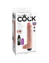 Dildo Realístico King Cock com Ejaculação Bege 25.4 cm,PD5604-21