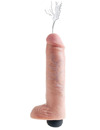 Dildo Realístico King Cock com Ejaculação Bege 25.4 cm,PD5604-21