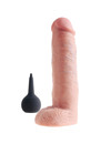 Dildo Realístico King Cock com Ejaculação Bege 25.4 cm,PD5604-21