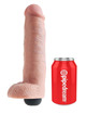 king cock - pene realistico eyaculador natural 25.40 cm