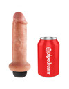 Dildo Realístico King Cock com Ejaculação Bege 15.2 cm,PD5606-21