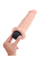 Dildo Realístico King Cock com Ejaculação Bege 15.2 cm,PD5606-21